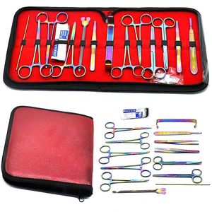 Rainbow Color Manual Medical Students Surgical Instrument Set Hospital Use Complete Suture <b>Pad</b> Wounds <b>Practice</b> Surgical Tools CE - Product Image 1