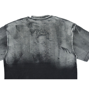 Camiseta Eyre Sports para Hombre, Lavado Ácido, Estampado Digital, Secado Rápido, Tejido de Poliéster Transpirable, Corte Holgado, Estilo Urbano - Product Image 4