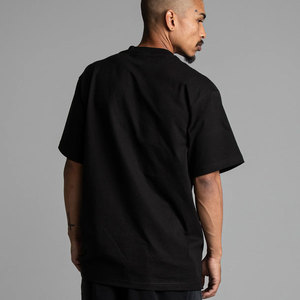 Camiseta Personalizada con Etiqueta en el Cuello, 7.5oz, 100% Algodón, Cuello Redondo, Manga Corta, Corte Holgado, Informal, Transpirable, para Hombre - Product Image 5