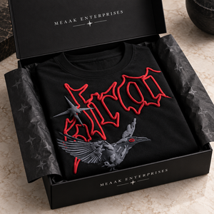 Camiseta Ecológica de Felpa con Estampado Frontal, Corte Regular, Shadow Flight Premium - Product Image 6