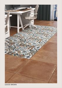 Carrelage en porcelaine texturé à finition mate, format 60x60 cm, conçu pour des applications architecturales élégantes au sol. - Product Image 3