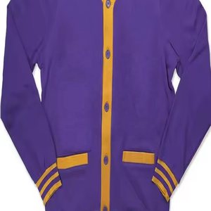 Suéter personalizado al por mayor cuello en V Universidad - Product Image 6