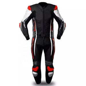 Combinaison de moto en cuir deux pièces : découvrez un confort durable grâce à une combinaison de moto en cuir - Product Image 4