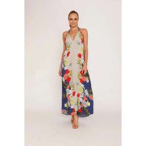 ชุดเดรสยาวผ้าฝ้ายสำหรับผู้หญิง ดีไซน์หรูหรา สวมใส่สบาย เอวทรงธรรมชาติ เหมาะสำหรับใส่ไปชายหาด ผลิตด้วยมือ เนื้อผ้าระบายอากาศได้ดี น้ำหนักเบา - Product Image 3