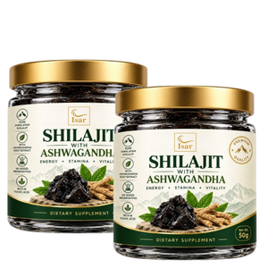 Résine de Shilajit de qualité 50g avec Ashwagandha, Shilajit naturel de l'Himalaya pour une utilisation quotidienne favorisant l'énergie et la résistance naturelles - Product Image 1