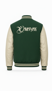 Vêtement d'extérieur authentique style américain, matelassé, avec lettres en chenille, pour lycéens, mode streetwear - Product Image 6