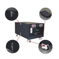 YIXIANG V2 Boîtier de batterie empilable 15 kWh avec BMS, base roulante inférieure pour batteries prismatiques LiFePO4, accessoires de support de batterie, noir
