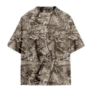 Nouvel Arrivage T-shirt Col Rond Oversize Personnalisé Effet Délavé à l'Acide avec Épaules Tombantes en Tissu Tricoté - Product Image 4