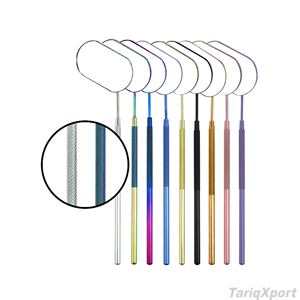 Professional Multi-Color Custom Logo Personalized Lighted Handheld <b>Square</b> Stainless Steel Eyelash Extension <b>Mirror</b> Silver Finish - Product Image 2