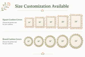 Funda de Cojín Cuadrada Floral de Crepé Premium Hecha a Mano en India, Cojín Decorativo para Sofá, Tamaño y Forma Personalizados, Proveedor Mayorista de Exportación - Product Image 5