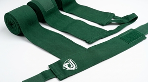 ผ้าพันมือฝ้ายสีเขียวสำหรับฝึกซ้อมมวย ไซส์ L สวมใส่สบาย - Product Image 2
