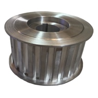 Poulie de distribution 20T H200 pas 12,7 mm 1/2 pouce pour courroie de 50 mm de largeur, pour machines pharmaceutiques, machines d'impression textile, imprimantes 3D et rotogravure