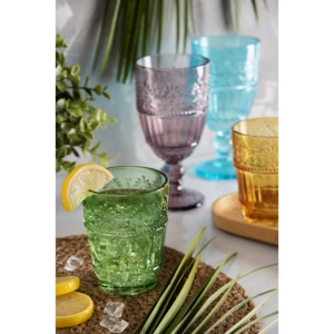 Ensemble de 6 gobelets Excelsa Country Flower en verre 35 cl multicolores - Product Image 2