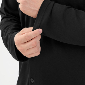 Men 100% Cotton Knitted 220g Sleepwear Nightwear Loungewear Breathable Quick Dry Short Sleeve Elegant Design Sleepwear Suits - Product Image 3