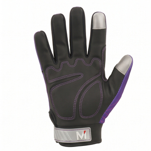 MALUZA INDUSTRIES Heavy Duty Anti-Impact Mechanic <b>Gloves</b> Padded Palm Anti-Slip Touchscreen Reinforced Cuff General Purpose - Product Image 4