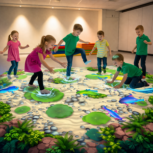 Eshark <b>Smart</b> Interactive Floor <b>Game</b> – Motion Sensor Projection System | Multiplayer Kids Play & Indoor Attraction Equipment - Product Image 3