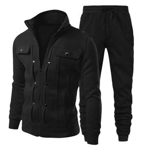 SMART SHINE ENTERPRISES Chándal Deportivo Premium para Hombre, 100% Algodón, Invierno, Suave, Transpirable, Ligero, Ropa de Entrenamiento Informal, OEM ODM - Product Image 1