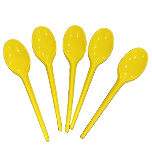 Factory Disposable Plastic <b>Spoons</b> for Party Restaurant Fast Food Take Away Cheap Price - Product Image 2