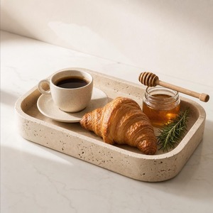 Luxury Handmade Travertine Resin Serving Tray Premium Decorative <b>Epoxy</b> Tray for Modern Home Decor <b>Coffee</b> <b>Table</b> Dining <b>Table</b> Hote - Product Image 3