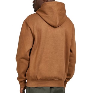 High Quality Cotton Thick Heavy <b>Pullover</b> Hoodie Custom Drop Shoulder <b>Men</b> Oversized Hoodie - Product Image 2