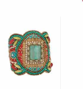 Bracelet en résine personnalisable fait main, écologique, peint à la main, tendance, avec perles de rocaille, breloque design, confortable, unique, pour femme - Product Image 5