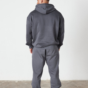 Sudaderas de Algodón Grueso de Alta Calidad con Logotipo Personalizado para Hombre, Sudaderas Holgadas de Estilo Urbano para Hombre - Product Image 4