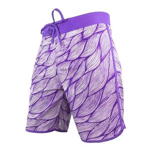 <b>Men's</b> Casual Solid-Pattern <b>Sleep</b>-Wear <b>Shorts</b> In Blue-Green With Drawstring-Designs and Pockets Sublimation Printings - Product Image 4