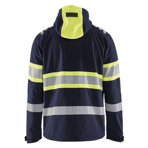 2026 New <b>Waterproof</b> Fleece Construction Men <b>Working</b> Reflective Jackets High Visibility Long Sleeve Workwear Jackets - Product Image 4