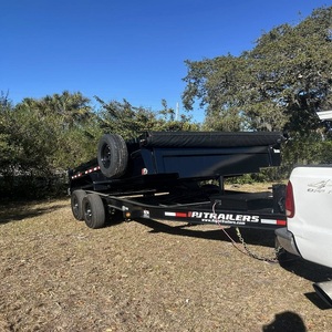Advanced Dump <b>Trailer</b> 3.5 Ton Heavy Steel Dumping <b>Trailer</b> With Hydraulic Lift For Agriculture And Construction Use - Product Image 5
