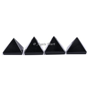 Pirámide de Cristales de Ágata Negra a Precio de Mayoreo, Pirámide de Piedra Energética Potente para Sanación Reiki, Pirámide de Cristal para Meditación - Product Image 6