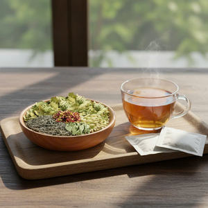 Té Herbal Premium de la Marca NMPT, Mezclado para una Piel Sana y la Salud Uterina, Centella Asiática de Hojas Pequeñas Secas en Frío - Product Image 5