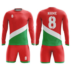 Uniforme de Fútbol de Alta Calidad 100% Poliéster, Colores y Tallas Personalizables, Pantalones Cortos Antibacterianos, Transpirables, de Secado Rápido, Sin Costuras, para Verano - Product Image 1