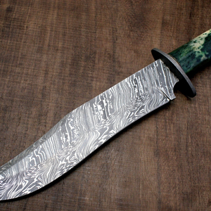 Couteau de chasse à lame fixe de qualité supérieure, équipement de survie pour le camping en plein air, outil de chasse robuste et durable en acier inoxydable, personnalisable OEM ODM - Product Image 3