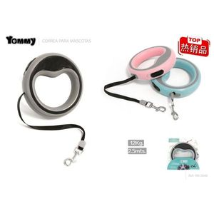 Yommy Retractable Dog <b>Leash</b> 2.5M 12Kg <b>Pet</b> Walking Lead For Small Medium Dogs - Product Image 1