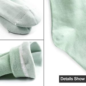 8 paires de chaussettes fines en coton sans couture pour femmes, chaussettes hautes à la cheville, chaussettes de sport douces pour le yoga, en couleurs bonbons - Style décontracté - Product Image 3