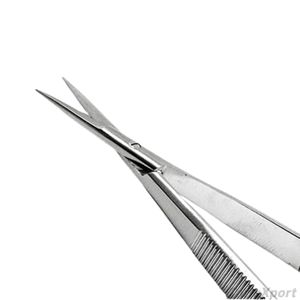 Tijeras de Manicura Profesionales de Alta Calidad con Logotipo Personalizado, Tijeras Curvas de Acero Inoxidable Extra Afiladas con Mecanismo de Resorte - Product Image 4