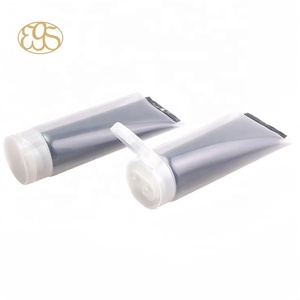 Nettoyant visage 60 ml 2 en 1 tube double compartiment en plastique cosmétique tube souple HDPE LDPE MDPE vert énergie renouvelable écologique - Product Image 6