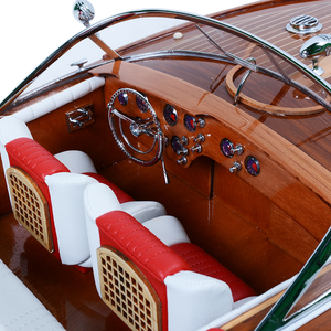 Modelo de Barco de Madera Aquarama Edición Exclusiva Hecho a Mano, Decoración Náutica para Hotel, Oficina, Hogar y Regalo - Contacto para Venta al por Mayor - Product Image 6