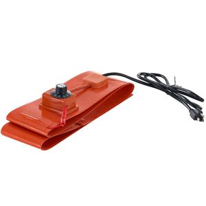 Calentador de Tambor Metálico de 1200 Vatios con Banda Calefactora de 5 Pulgadas de Ancho para Barriles de 55 Galones, Termostato Ajustable de 86-302F, Alto Voltaje 380V - Product Image 1