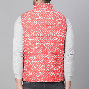 Gilet matelassé respirant de haute qualité pour homme, personnalisable avec logo, sans manches, confortable, grandes tailles, pour l'hiver - Product Image 2