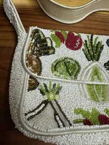 Handmade <b>Rectangular</b> Purse With Floral Embroidery Textile Craft - Product Image 3