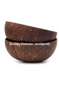 ชามกะลามะพร้าวแบบแฮนด์เมดชามธรรมชาติเป็นมิตรต่อสิ่งแวดล้อมสำหรับสลัดสมูทตี้และ Acai - Product Image 3