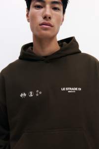 Sudadera con Capucha de Alta Calidad para Hombre, Personalizable con Logotipo, Forro Polar, Informal, para Invierno - Product Image 4