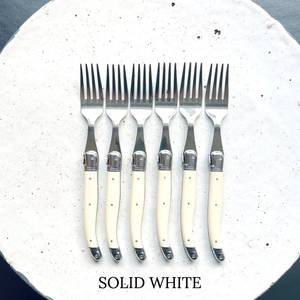 Elegante Juego de Tenedores de Metal Plateado, Vajilla de Lujo para Mesa de Comedor, para Hotel o Restaurante - Product Image 3