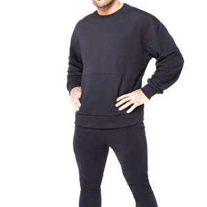 Sweat-shirt pour homme, vêtements thermiques respirants, styles streetwear, 100% coton, sweat-shirt à manches longues pour homme - Product Image 4
