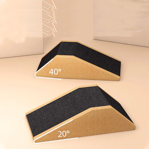 1 Par de Bloques de Yoga NBE Ecológicos de Alta Densidad, Orgánicos y Sostenibles, con Logotipo Personalizado, para Práctica de Sentadillas, de Corcho Natural -12 - Product Image 2