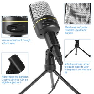 Micrófono de Condensador Flexible para Grabación de Audio Profesional en Estudio, con Soporte de Trípode - Product Image 4