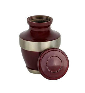 Urnas Decorativas de Acero Inoxidable Modernas y Ecológicas para Cenizas de Mascotas, Suministros Funerarios Pequeños al por Mayor - Product Image 1