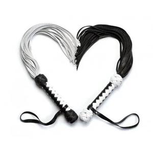 SPALL JP SPORTS Fouets en cuir véritable à poignée souple pour BDSM, fouets de haute qualité, taille personnalisable - Product Image 6