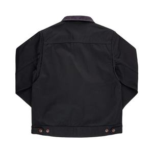 Veste utilitaire surdimensionnée à fermeture éclair, col personnalisé, de haute qualité, fabriquée en usine OEM, pour hommes - Product Image 2